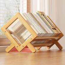 Desktop File Holder Organizer, Small Document Storage Rack For Office, Home, Bookshelf - A - View 8
