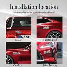 IT Edition Emblem Car Exterior Emblems Badge 3D Sticker Decal 3D Fender Badge Decal For Cars Trucks Black Plastic Replacement Decal - Đen Trắng - Xem 6