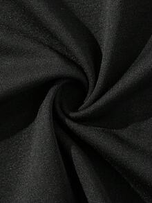 Áo thun nam tay ngắn dáng rộng kiểu cổ điển - màu đen - Xem 9