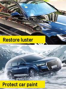 HGKJ终极车蜡清洁剂和保护剂 - 二合一汽车漆面清洁剂和保护剂，划痕修复和光泽增强，持久疏水性车蜡，适用于车辆细节处理和漆面护理，适用于所有汽车颜色和类型 - 多色 - 查看 9