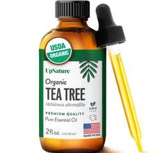 Tea Tree Oil - 100% Pure USDA Certified Organic Tea Tree Essential Oils for Skin Hair Toenail Body and Scalp 2oz - Árbol de té orgánico 2 oz - Ver 1