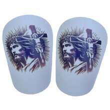 Lightweight Football Shin Guards, Comfortable Professional Football Shin Guards | Excellent Shock Absorption, Easy Care, Easy To Wear, Training And Match Football Equipment - Purple - View 7