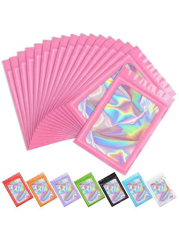 100 túi đựng trang sức PVC, túi bảo vệ trang sức, túi chống phai màu, túi khóa kéo trong suốt chống oxy hóa, túi đựng trang sức chống thấm nước, túi đựng trang sức nhỏ có khóa kéo, túi đựng màu hồng trong suốt, túi đựng có thể niêm phong, túi đựng vòng tay màu trơn tối giản, túi đựng bông tai, dây chuyền, phụ kiện trang sức, túi quà tặng dự tiệc, túi khóa kéo đựng đồ độc đáo
