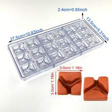 34pcs Chocolate Mold Set With 100pcs Chocolate Lollipop Sticks, Home Kitchen Chocolate Candy Baking Tools, Pastry Making Supplies - Clear - View 32