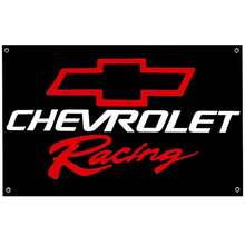Chevrolet Racing Chevy 3x5ft Flag Tapestry For Wall Hanging College Dorm Room Wall Outdoor Decor Banner Teenager - Multicolor - View 6
