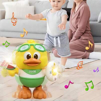 Đồ chơi điện tử tương tác có nhạc và đèn chiếu sáng động, quà tặng sinh nhật/ngày lễ hoàn hảo cho bé trai và bé gái - Màu phụ kiện ngẫu nhiên