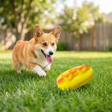 1pc Large/Medium Dog Treat Ball, Anti-Boredom Chew Toy, Slow Feeder Puzzle Ball - Red - View 4