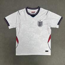 England National Team Home Soccer Jersey – White Three Lions Fan Football Shirt - 預設 - 查看 1