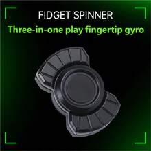 3-In-1 Transformable EDC Toy - Designed With A Precision Zinc Alloy Tri-Body Structure To Enhance Durability And Balance, Combined With A Smooth Bearing System And Precise Engineering To Achieve Long-Lasting High-Speed Rotation Performance. Crafted As A Stress Relief Tool For Teenagers Aged 14 And Above, As Well As Adults, Suitable For Everyday Carry And Play, Effectively Relieving Work Pressure. - Transformer Gyro - View 12