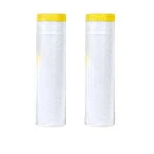 1 Roll Furniture Dust Cover, Thick Plastic Dust Proof Wrap, For Home Decoration, Prevents Dust Settling, Suitable For Covering Sofa, Bed, Dining Table, Coffee Table, Windproof & Waterproof - Clear - View 18