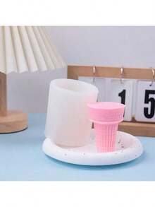Ice Cream Cone DIY Handmade Aromatherapy Plaster Multi-Functional Silicone Mold - Ice Cream - View 4