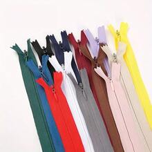 20pcs #3 Nylon Invisible Zippers, Closed-End Zippers Suitable For Dresses, Clothing Pockets, Bags, Pillows - Multiple Sizes Available - Mixed 20pc - View 8