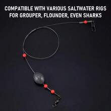Olive-Shaped Lead Sinker, Freshwater & Saltwater Casting Rod, Bottom Fishing Tackle, Lead Sinker Weights For Freshwater & Saltwater Fishing - Multicolor - View 9
