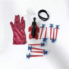 9/6/3 Launcher Options, Multiple Glove Packs Available, Spider Web Blaster Launcher With Gloves Set, Children's Toy, Role-Playing Launcher Wrist Guard Accessory, Creative Toy, Suitable As Children's Birthday/Christmas Gift - Multicolor - View 9