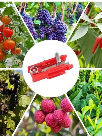 4pcs Thumb & Finger Gardening Pruning Scissors - Ergonomic Green Plant Trimming Tool With Sharp Blades, Precise Cutting For Vegetables, Herbs, Bonsai And Home Gardening, Non-Slip Handle, Durable Structure