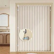 Magnetic Folding Accordion Curtain, Room Divider Curtain Suitable For Bedroom, Living Room - 1PC - View 7