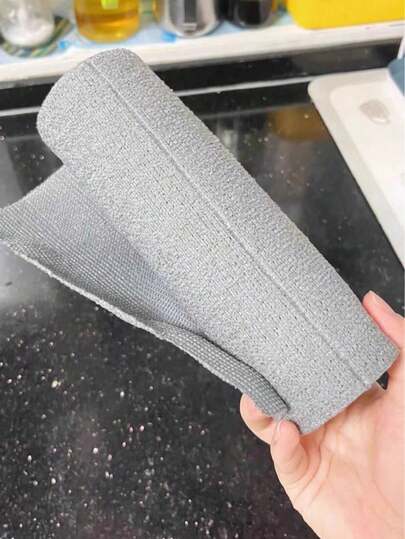 20 cuộn khăn lau siêu thấm hút tái sử dụng bằng sợi microfiber - 20x20cm, có lỗ thoát hơi, siêu thấm hút, chống trầy xước, có thể giặt máy, khăn lau đa năng dùng cho gia đình, nhà bếp, phòng ăn, vệ sinh ô tô.