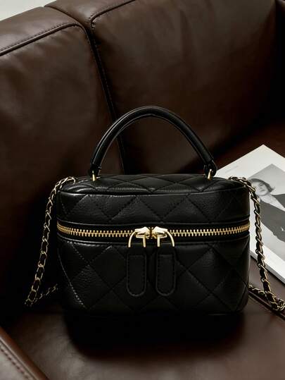 Lightweight Mini Bag, Compact Women's Handbag, Chain Bag, Quilted Bag, Tote Bag, Bucket Bag - Suitable For Girls, College Students And Office Ladies, Perfect For Office, Campus, Work, Commute, Outdoor Activities, Travel And Outing , Office