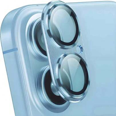 Lens Protection Case For IPhone 17/16, CD Texture Surface, Fits Phone Case, Protects Phone Lens, Phone Decoration, All-In-One Lens Protection Film