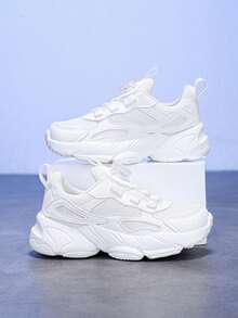 Giày thể thao trắng dành cho thanh thiếu niên, giày casual đi học, giày trắng dành cho sinh viên, phù hợp cho mọi mùa. - trắng - Xem 9