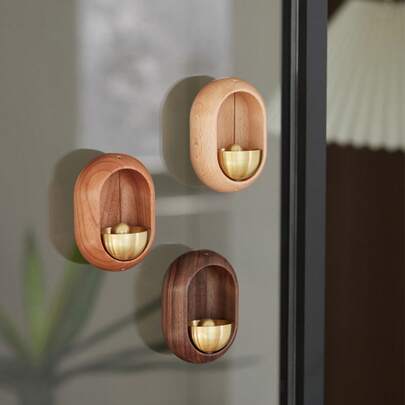 Wireless Wooden Wind Chime Doorbell - A  Entrance Decoration, A Heartwarming Valentine's Day Gift For Decorating Your Porch