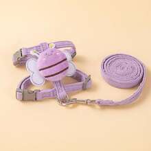 Adjustable Cat Leash Set, Suitable For Small Dogs, Outdoor Walking Harness Leash For French Bulldog, Chihuahua, Comfortable Pet Leash - Multicolor - View 13