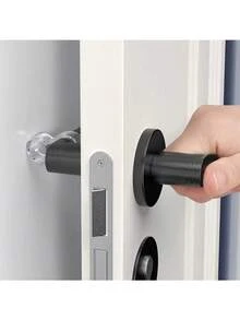 6 miếng chặn cửa bằng silicon - Miếng bảo vệ tường bằng cao su giảm chấn, miếng đệm tay nắm cửa êm ái, thích hợp cho gia đình và văn phòng. - Nhiều màu - Xem 4