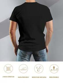 KAOS OVERSIZE WANA ABSTRAK//KAOS DISTRO//CEWEK COWOK BISA PAKAI//BISA COD - Black - View 2