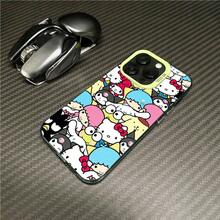 SANRIO Phone Case - Phone Case Designed With  Characters, Suitable For Including The Latest Ones, Featuring A Shockproof Matte End For 17/16/15/14/13/12/11 - 混合顏色 2 - 查看 10
