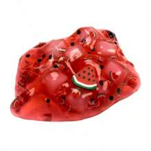 100毫升新款西瓜红、葡萄紫、可爱蜜蜂黄水果果冻史莱姆，透明水果果冻史莱姆玩具套装 - 西瓜、葡萄、桃子、草莓瓶装即食史莱姆套装，不粘手果冻配方，适合儿童玩具和礼物，专注于缓解压力，DIY惊喜史莱姆，复活节礼物，手工粘土史莱姆，青少年，送给同学和朋友的礼物，篮子填充物，节日派对礼品 - 彩色 - 查看 9