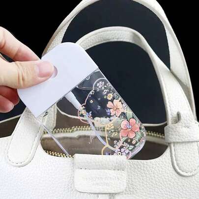 1 pezzo Nuova bottiglia da viaggio minimalista e alla moda con decorazioni di orsetto, fiore e farfalla, leggera e salvaspazio, ricaricabile, comoda da trasportare, versatile e di alta qualità, regalo ideale per fidanzata, migliore amica, estate, coppie