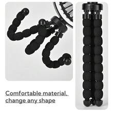 OBOVAY 1200mAh可充电便携式桌面夹式风扇，带LED灯，颜色随机，适合户外露营 - 手持 - 查看 9