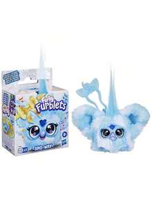 Furby Furblets Bub-Lee 迷你朋友，45+种声音和音乐，只会说 Furbish 语，电子毛绒玩具，粉色和白色，返校礼物，适合6岁以上儿童 - 彩色 - 查看 25