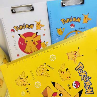 pokemon 1 chiếc kẹp giấy ngẫu nhiên, hình ảnh hợp tác giữa Pocket Monster và anime, kiểu dáng dễ thương.