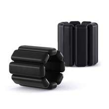 2件套可调节腕踝负重带（男女通用），健身负重套装，适用于锻炼、瑜伽、步行、跑步、舞蹈、普拉提、有氧运动、家庭健身房穿戴式负重带，加重手镯 - 男女通用可调节腕踝负重带 - 套装包含2磅（每个腕负重带1磅）| 适用于健身房、普拉提、瑜伽、跑步和步行的加重臂带 - 彩色 - 查看 11