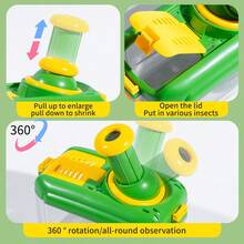8pcs Insect Toy Set, Outdoor Adventure Toys To Cultivate Baby's Interests And Mobility, Insect Box With Different Specifications - Multicolor - View 5
