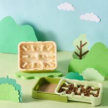 1个宠物慢食碗防溢双碗食物水碟 - 200ml - 查看 4