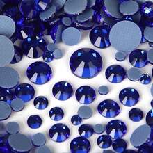 YONGNING SS6-30 Mixed Size Crystal Hot-Melt Transparent Glass Rhinestone Flat Back Decorative Pieces DIY Rhinestone Application For Shoes, Clothing, Hats And Other Daily Items - Mixed Size - View 11