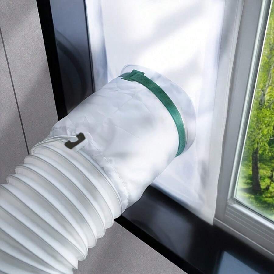 Portable Air Conditioner Window Seal Strip, Portable Air Conditioner Glass Dryer Ventilation Kit, Adjustable Length 25x62~ 92cm , Upgraded For Easy Installation