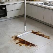 2-In-1 Magic Sweeper Broom With Adjustable Handle, Efficient Hair & Water Remover For Home, Kitchen & Bathroom - Small - View 1