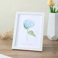 1pc Minimalist Wooden Photo Frame, Suitable For Desktop Display Or Wall Hanging, Available In 5", 6", 7" Sizes, Applicable For Photo Wall, Home Decor And Commemorative Gifts - one-size - View 14