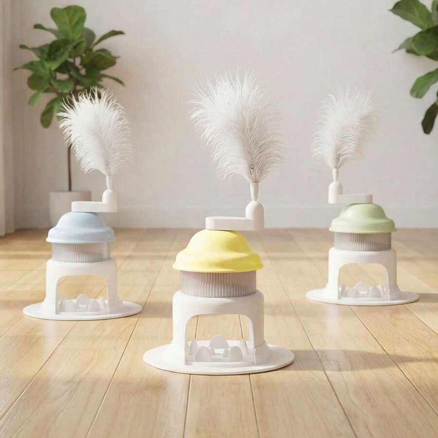 Đồ chơi xoay cho mèo ăn chậm, bán sỉ trực tiếp từ nhà máy, bát ăn mê cung chống nuốt chửng, đồ dùng cho thú cưng. - Xem 1