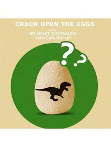 1 pieza Fósil de huevo de dinosaurio aleatorio, Conjunto de sorpresas para fiestas, Actividades divertidas de ciencia STEM paleontológica, Nuevo juguete antiestrés Mochi Needohe - Multicolor - Ver 4