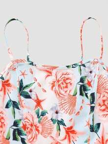 2 Pieces Women's Floral Chiffon Dress & Elegant Romantic Date Outfit Summer Spring - Nhiều màu 2 - Xem 8
