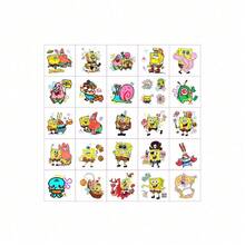 SpongeBob SquarePants 10pcs/20pcs Cartoon Character Stickers, Fun And Cute Themed Stickers Perfect For Birthday Party Favors Or Celebration Events - Multicolor - View 7