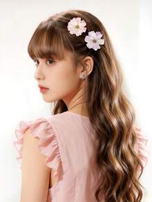 463件/套 多彩蝴蝶结发夹，可爱卡通蝴蝶发夹，花朵发饰，时尚简约发圈，发绳和弹力发带，经久耐用，呵护秀发，是送给女孩的最佳礼物，适合开学季 - 混合色 - 查看 6