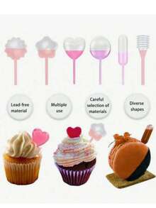 50/100/150/200pcs 4ml Paper Cup Cake Icing Sauce Dropper Dessert Squeezing Dispenser Mini Transfer Pipette For Easter Party, Wedding Gifts - Clear - View 5
