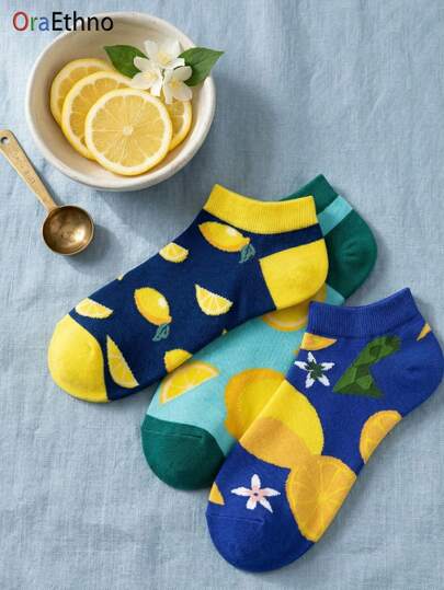 1 Đôi tất nam họa tiết chanh tươi độc đáo (bao gồm cả hình lát chanh và quả chanh), in hình hoạt hình phối màu tương phản, thấm hút mồ hôi, kháng mùi, mềm mại, thoải mái, độc đáo, thú vị, nhẹ, thích hợp làm quà tặng thú vị cho nam giới, bố, con trai, ông, chồng, bạn trai, những người yêu thích trái cây và mùa hè vào dịp sinh nhật, Ngày của Cha, tiệc bãi biển mùa hè và các sự kiện theo chủ đề. Món quà chủ đề trái cây tuyệt vời nhất dành cho bố/ông/con trai, vợ, con gái và bạn gái, tất mùa xuân/hè.
