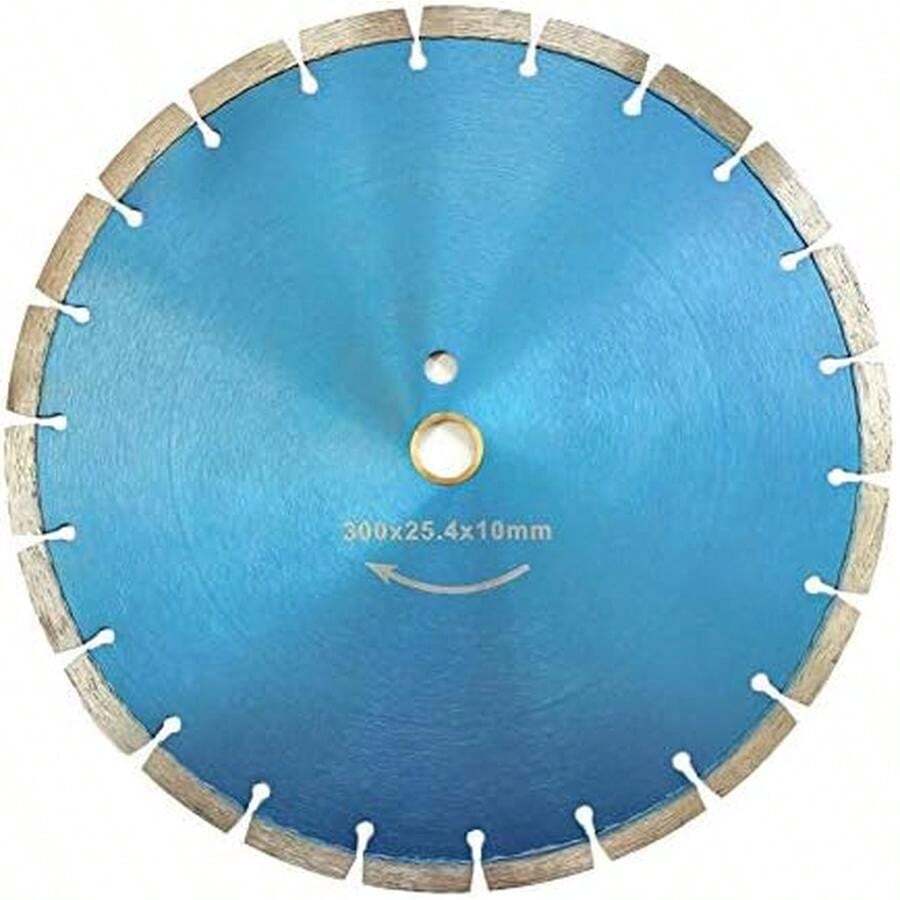 10 Inch Segmented Diamond Saw Blade For Concrete Masonry Brick Block Stone With DM-7/8-5/8" Arbor - 300mm - View 1