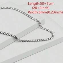 1pc Promise Necklace For My Man, Chain Necklace With Card & Box, Birthday/Christmas Gift - To My Man - View 2